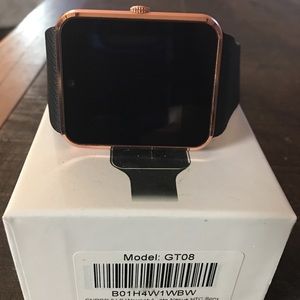 Smart watch rose gold